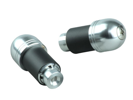 アルミバーエンドキャップ シルバー 汎用