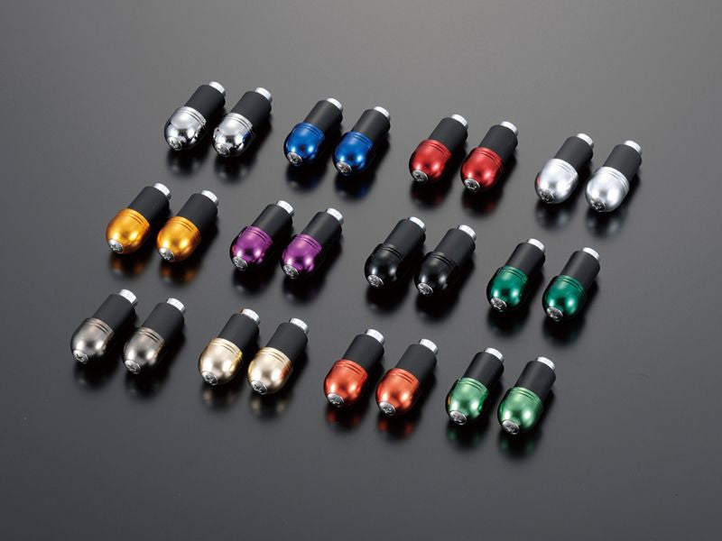 アルミバーエンドキャップ シャンパンゴールド 汎用