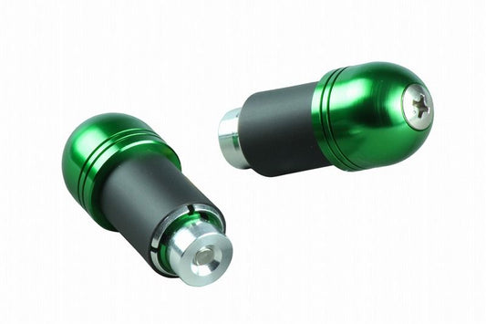 アルミバーエンドキャップ ライトグリーン 汎用