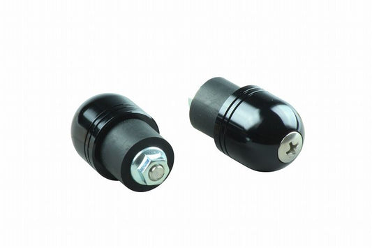 アルミバーエンドキャップ ブラック M5 カワサキ用