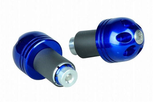 ビッグバーエンドキャップ ブルー 汎用