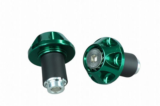 Grip End Cap Dark Green Universal for Handlebars