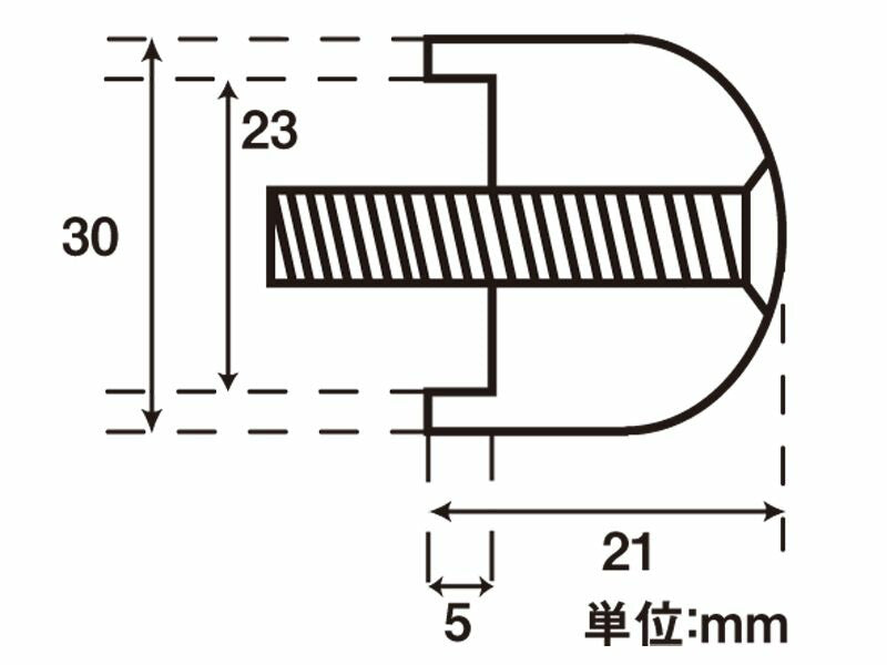 ビッグバーエンド M8 シルバー カワサキ用