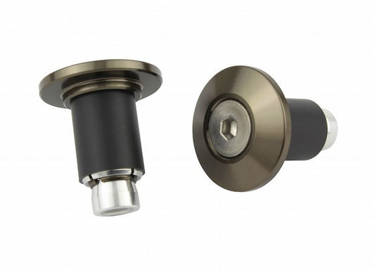 Tapered End Cap Titanium Universal