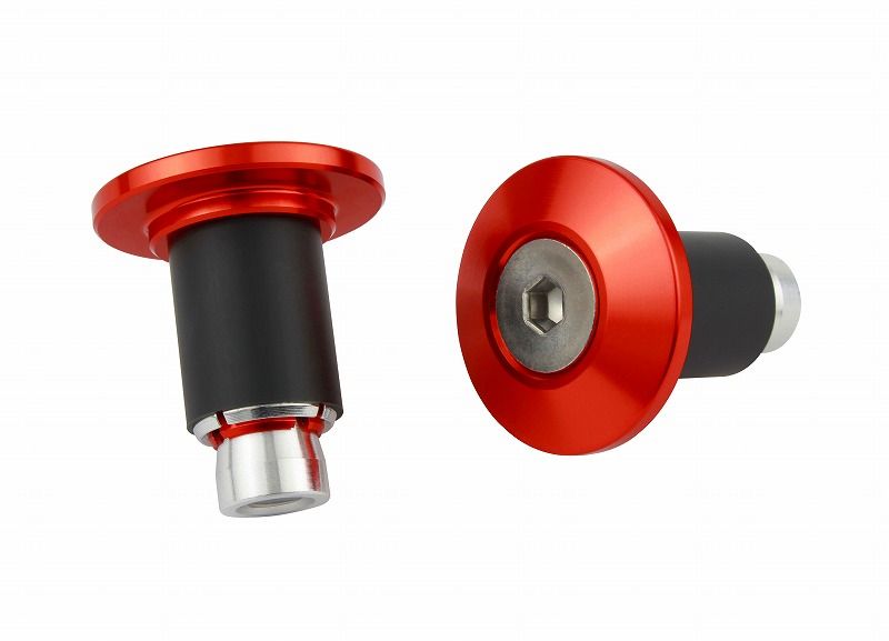 Tapered End Cap, Deep Orange, Universal