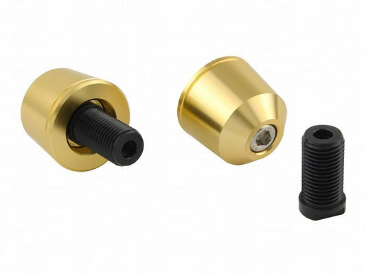 Solid Bar End M12 Champagne Gold for Suzuki