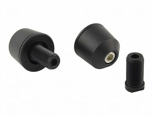 Solid Bar Ends M12 (Matte Color) Matte Black for Suzuki