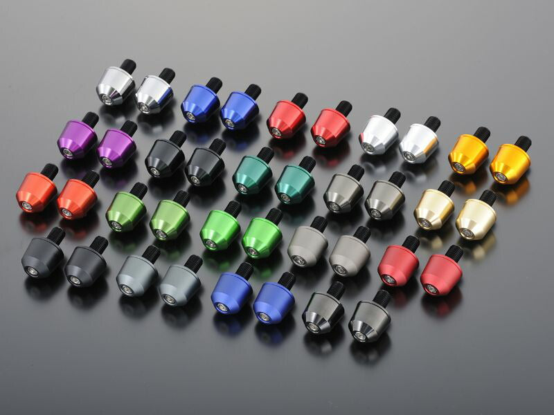 ソリッドバーエンド M12 ライムグリーン スズキ用