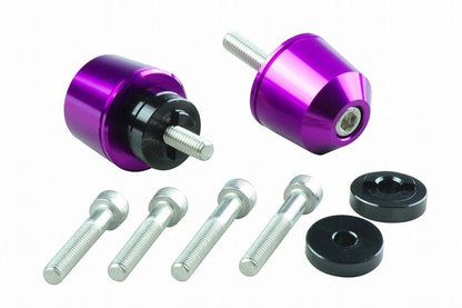 Solid Bar Ends M6 Blueberry for Honda/Suzuki