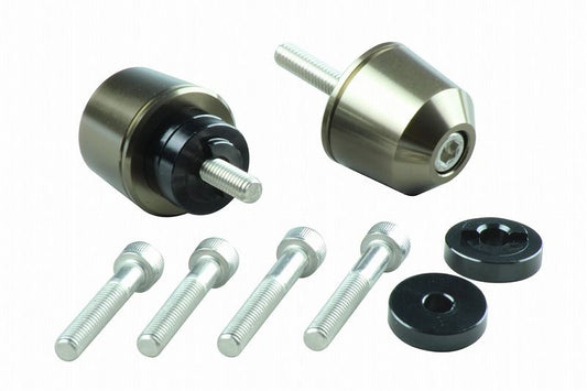Solid Bar Ends M6 Titanium for Honda/Suzuki