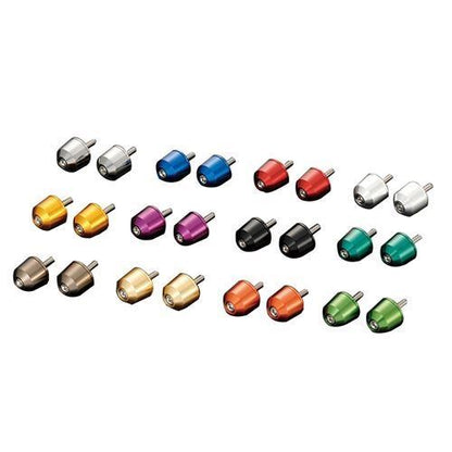 Solid Bar Ends Pink M6 Honda Vehicles Left and Right Set