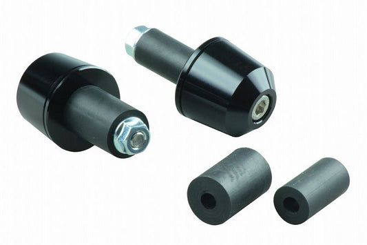 Solid Bar Ends Black Universal