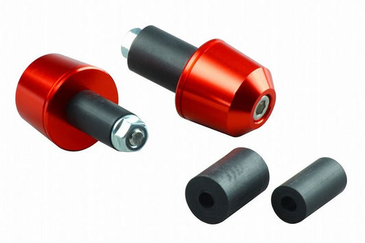 Solid Bar End Deep Orange Universal