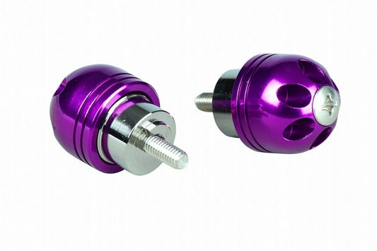 Weight Big Bar End Blue M6 for Honda