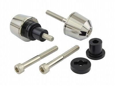Solid Bar Ends M6 Plated for Kawasaki