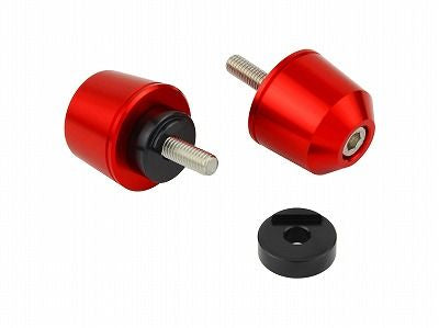 Solid Bar End M6 Red for Yamaha