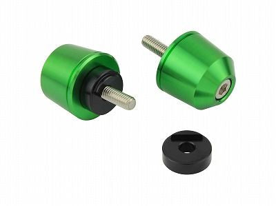 Solid Bar Ends M6 Light Green for Yamaha