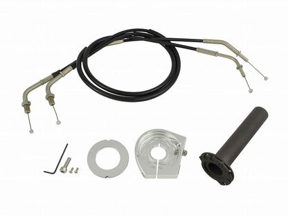 Smooth Slim Line High Throttle Kit Silver Zephyr/ZRX