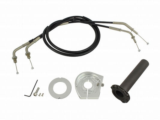 Smooth Slim Line High Throttle Kit Silver Zephyr/ZRX
