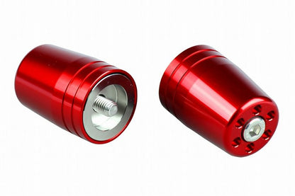 ウルトラヘビーバーエンド タイプ1 レッド M8 カワサキ用