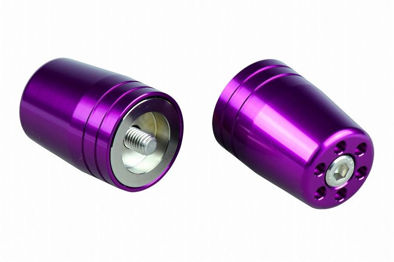 ウルトラヘビーバーエンド タイプ1 ブルーベリー M8 カワサキ用