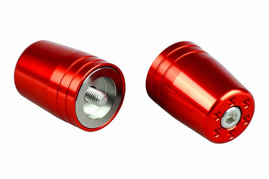 Ultra Heavy Bar Ends Type 1 Deep Orange M8 for Kawasaki