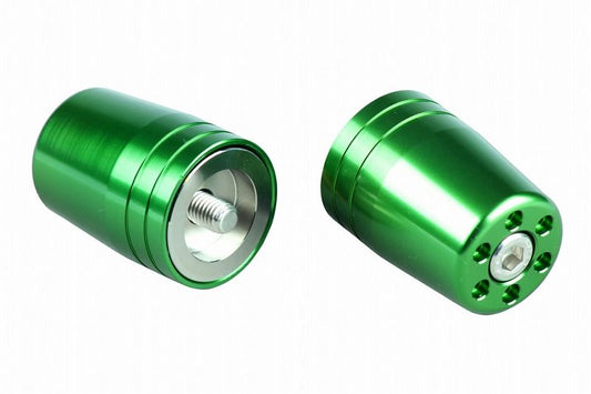 Ultra Heavy Bar Ends Type 1 Light Green M8 for Kawasaki