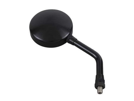 Machined Z2 Type Mirror Short Stay Black 10mm-P1.25 Left/Right Compatible