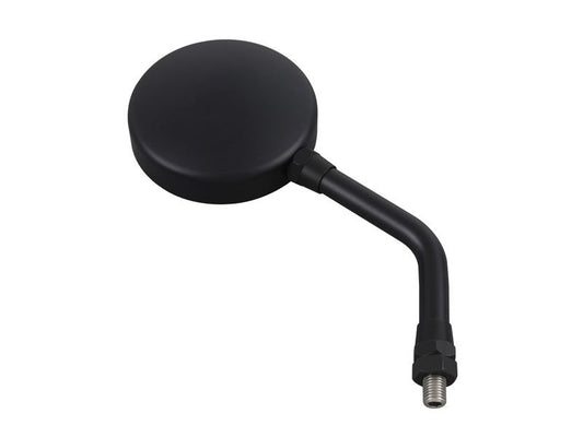 Machine Z2 Type Mirror Short Stay Matte Black 10mm-P1.25 Universal Left/Right