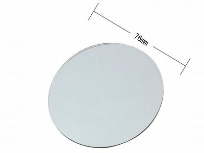 Replacement Mirror for Z2 Type Mirror, with Double-Sided Tape