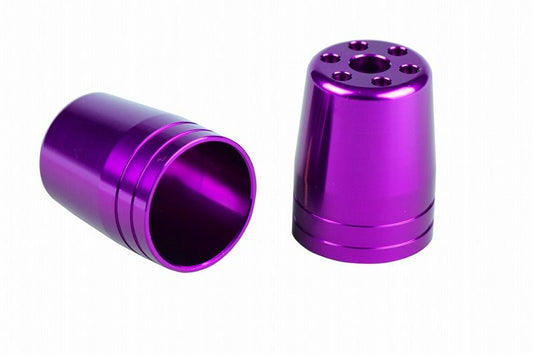 Outer Cover Ultra-Heavy Bar End Type 1/M6 Blueberry Replacement Part
