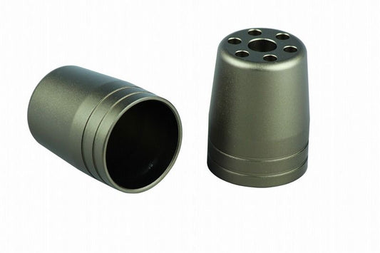 Outer Cover Ultra Heavy Bar End Type 1 (Matte Color) / for M6 Matte Titanium Replacement Part