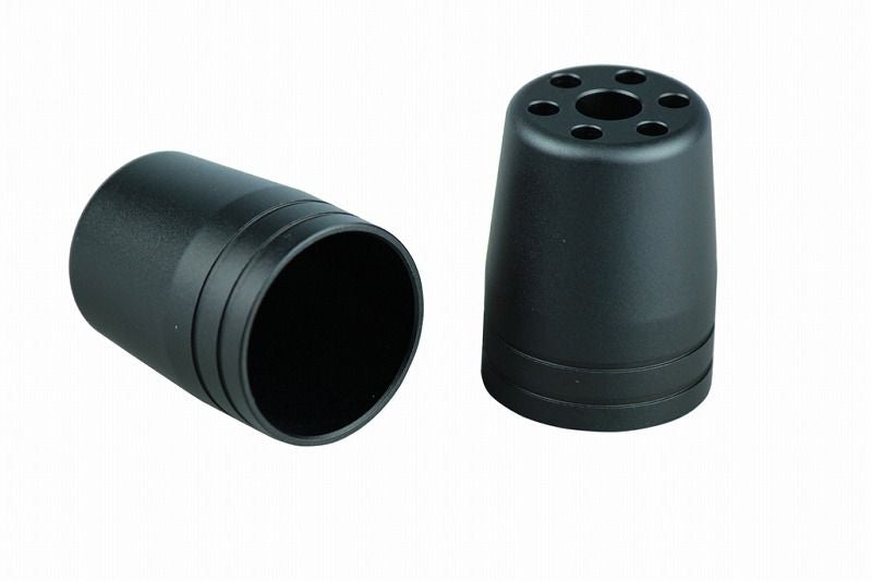 Outer Cover Ultra Heavy Bar End Type 1 (Matte Color)/M6 Matte Black Replacement Part
