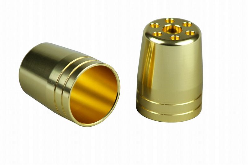 アウターカバー 片側 ウルトラヘビーバーエンドタイプ1/M6用 シャンパンゴールド 1個入 補修部品