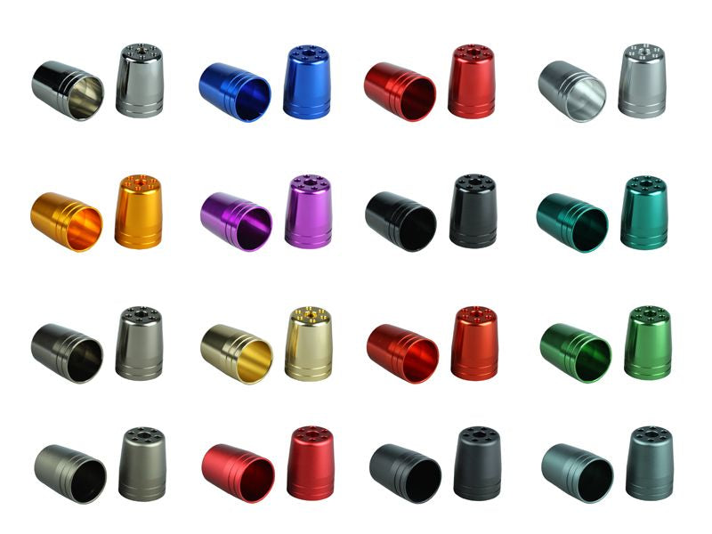 アウターカバー 片側 ウルトラヘビーバーエンドタイプ1/M6用 シャンパンゴールド 1個入 補修部品