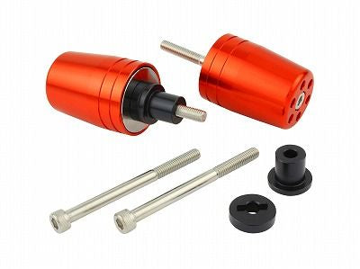 ウルトラヘビーバーエンド タイプ1 ディープオレンジ M6 カワサキ用