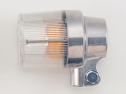 Superbike Turn Signals Dual Filament Silver/Clear Zephyr 750/RS