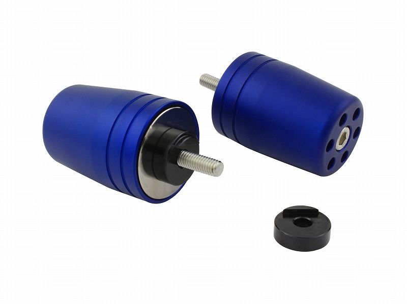 ウルトラヘビーバーエンド タイプ1(マットカラー) マットブルー M6 ヤマハ用