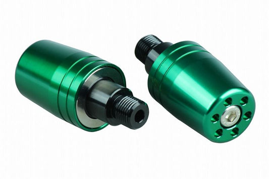 Ultra Heavy Bar End Type 1 Dark Green M16 for Yamaha