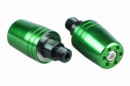 Ultra Heavy Bar End Type 1 Light Green M16 For Yamaha