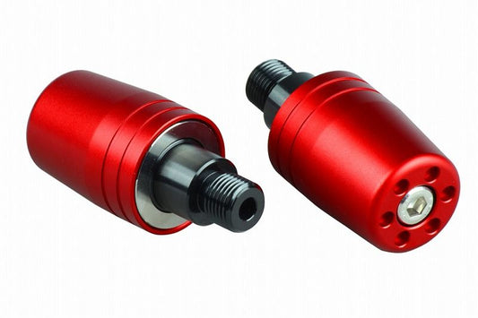 Ultra Heavy Bar End Type 1 (Matte Color) Matte Red M16 For Yamaha
