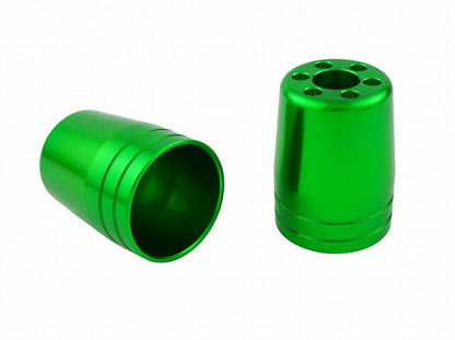 Outer Cover Ultra Heavy Bar End Type 1 / M8 Lime Green Replacement Part