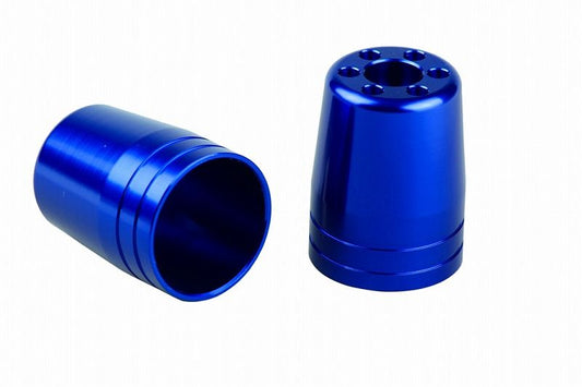 Outer Cover, Single-Side, Ultra-Heavy Bar End Type 1/M8, Blue, 1 pc, Replacement Part