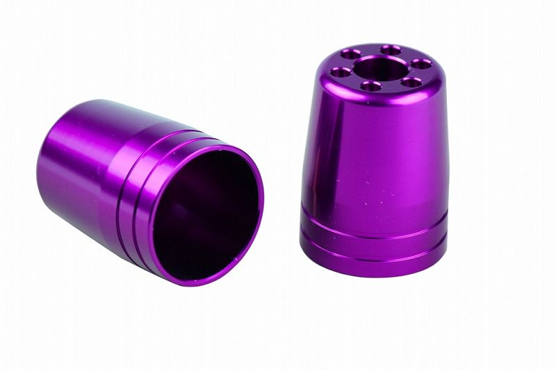 アウターカバー 片側 ウルトラヘビーバーエンドタイプ1/M8用 ブルーベリー 1個入 補修部品