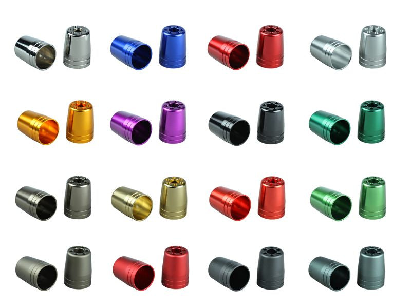 アウターカバー 片側 ウルトラヘビーバーエンドタイプ1/M8用 レッド 1個入 補修部品