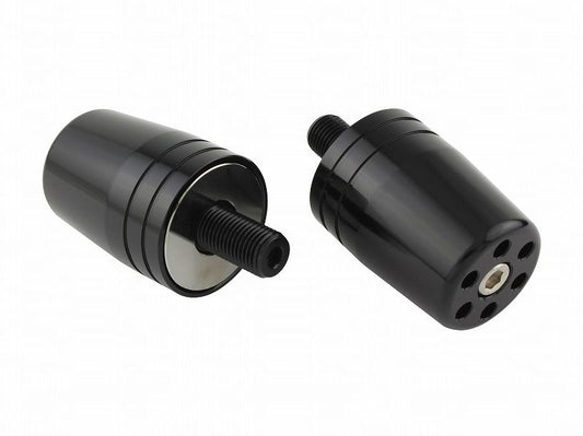 Ultra Heavy Bar Ends Type 1 Black M12 for Suzuki