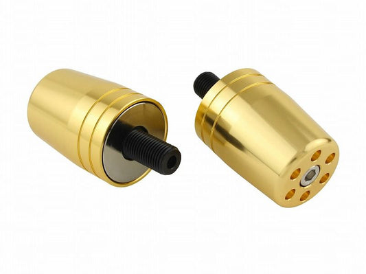 Ultra Heavy Bar End Type 1 Champagne Gold M12 for Suzuki