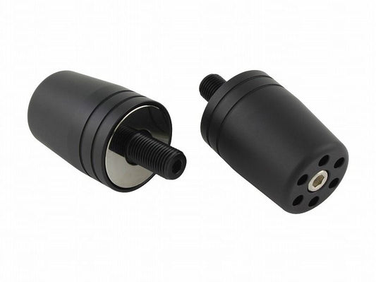 Ultra Heavy Bar End Type 1 (Matte Color) Matte Black M12 for Suzuki