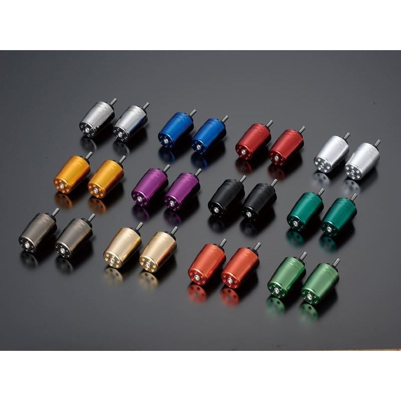 Ultra Heavy Bar Ends Pink Type 1 M6 for Honda/Suzuki (Left and Right Set)