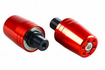 Ultra Heavy Bar Ends Type 1 Deep Orange M17 for Kawasaki